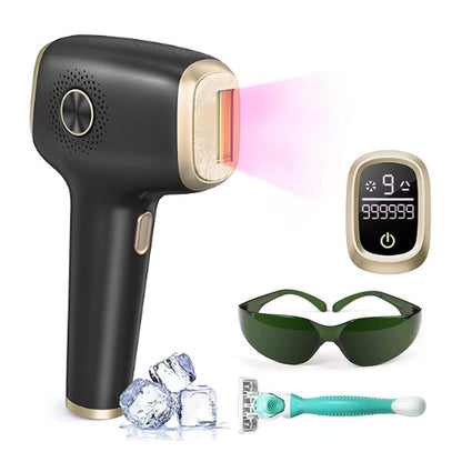 Ice point hair removal instrument, no skin damage, quick depilation for silky skin