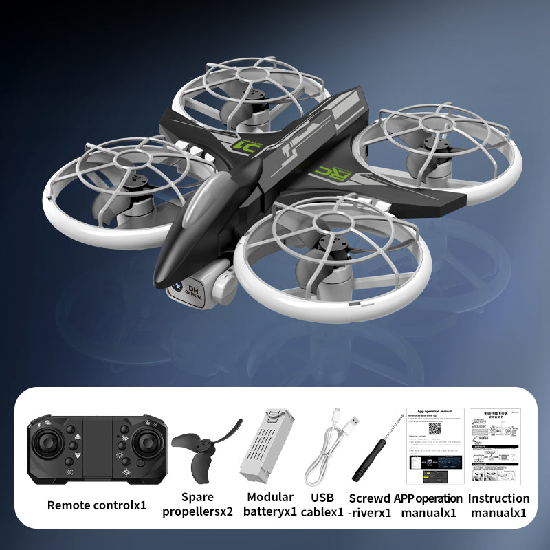 Stable flight drone is easy to handle, helping beginners master aerial skills quickly