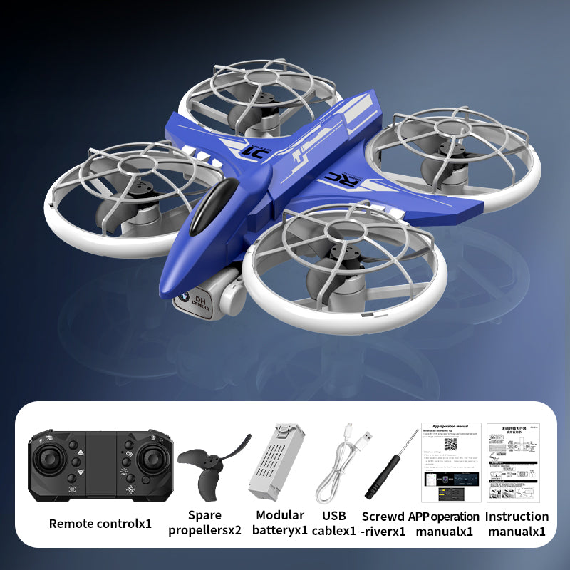 Stable flight drone is easy to handle, helping beginners master aerial skills quickly