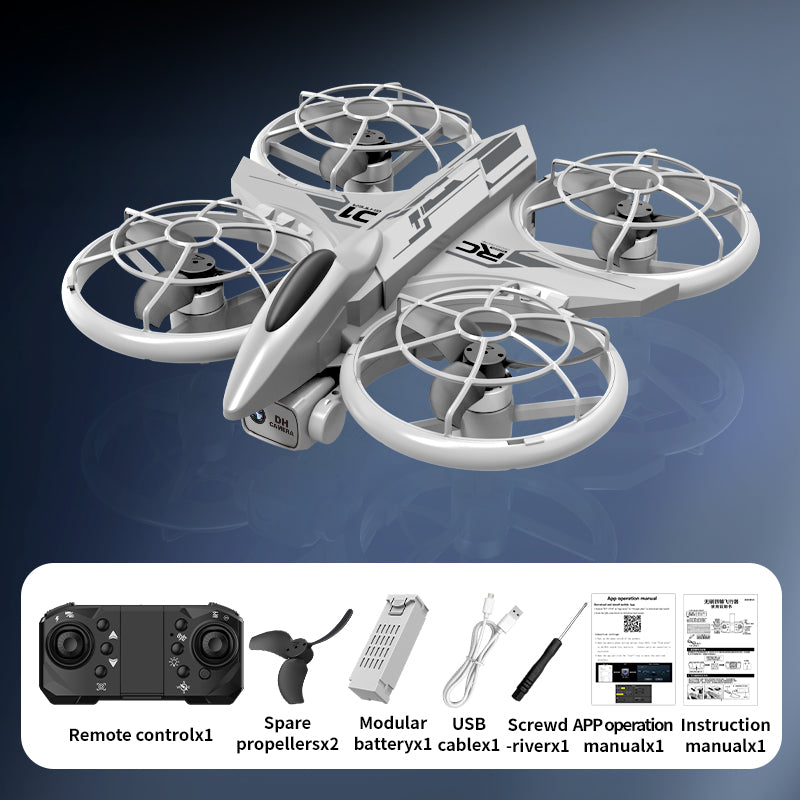 Stable flight drone is easy to handle, helping beginners master aerial skills quickly