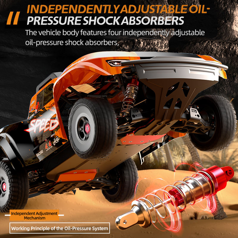 Electric high-speed toy car, rechargeable eco-friendly, super fast running no stuck at all