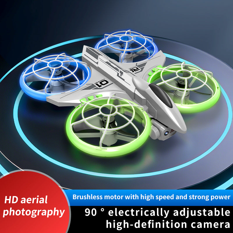 Stable flight drone is easy to handle, helping beginners master aerial skills quickly