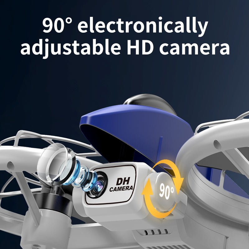 Stable flight drone is easy to handle, helping beginners master aerial skills quickly