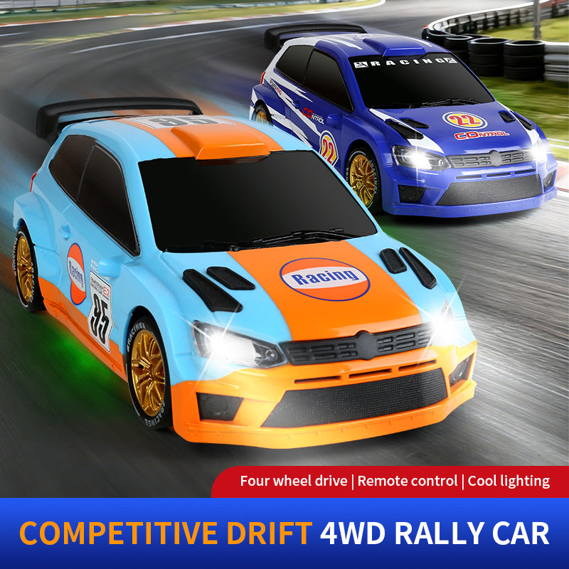 German-Style 4WD Drift Rally Car, Cool Competitive Model with Smooth Drifting Performance