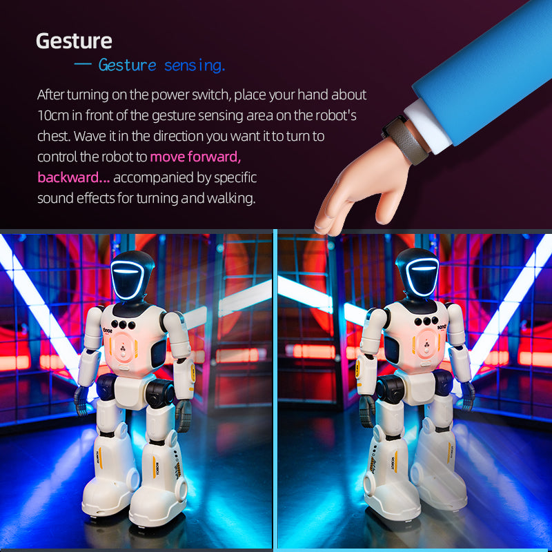 Smart Robot Gesture Voice Control, Program Patrol, Sing Dance, Educational Toy