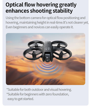 K100MAX Mini Drone Screen Remote Full Surround Guard Optical Flow Altitude Hold WiFi FPV