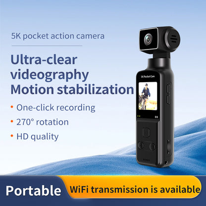 Pocket-sized handheld camera with 4K Ultra HD & 3-axis stabilization – capture life’s highlights anytime!