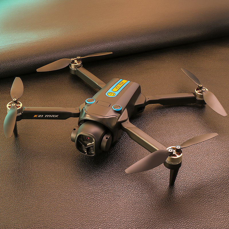 High-definition, image-stabilized drones: smooth image quality, an essential tool for aerial video creation.