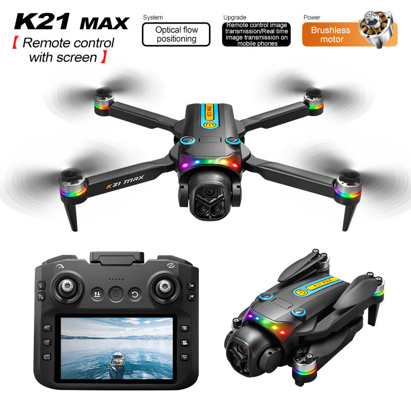 High-definition, image-stabilized drones: smooth image quality, an essential tool for aerial video creation.