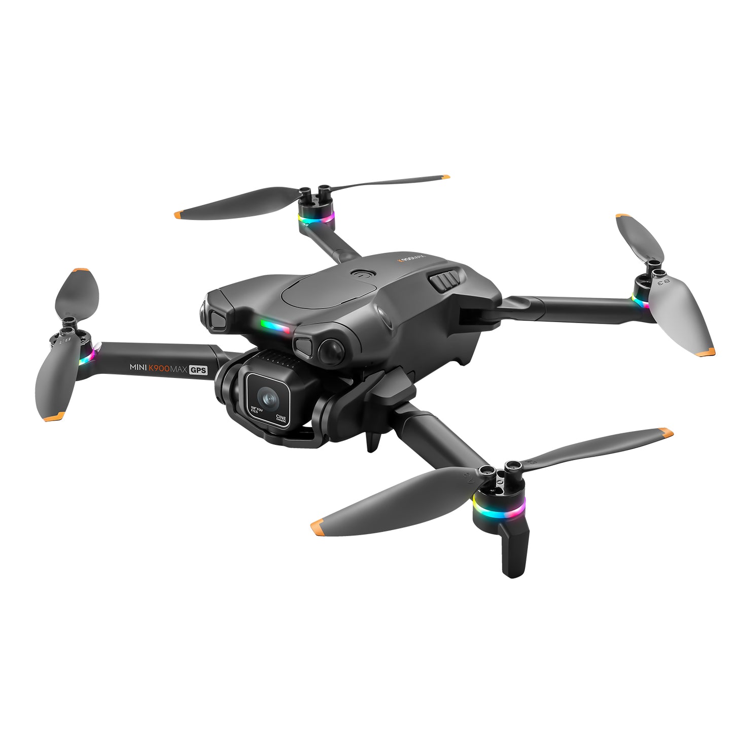 K900 MAX GPS Drone 4.5" Screen Remote 4K Camera 360° Obstacle Avoid Quadcopter