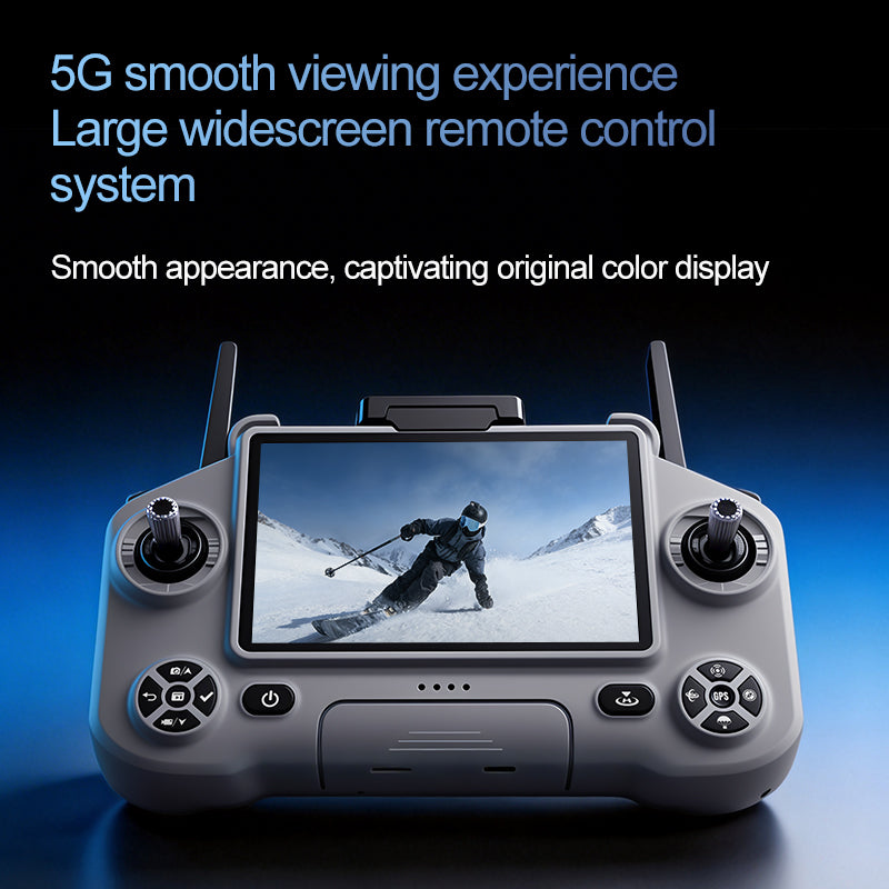 K900 MAX GPS Drone 4.5" Screen Remote 4K Camera 360° Obstacle Avoid Quadcopter