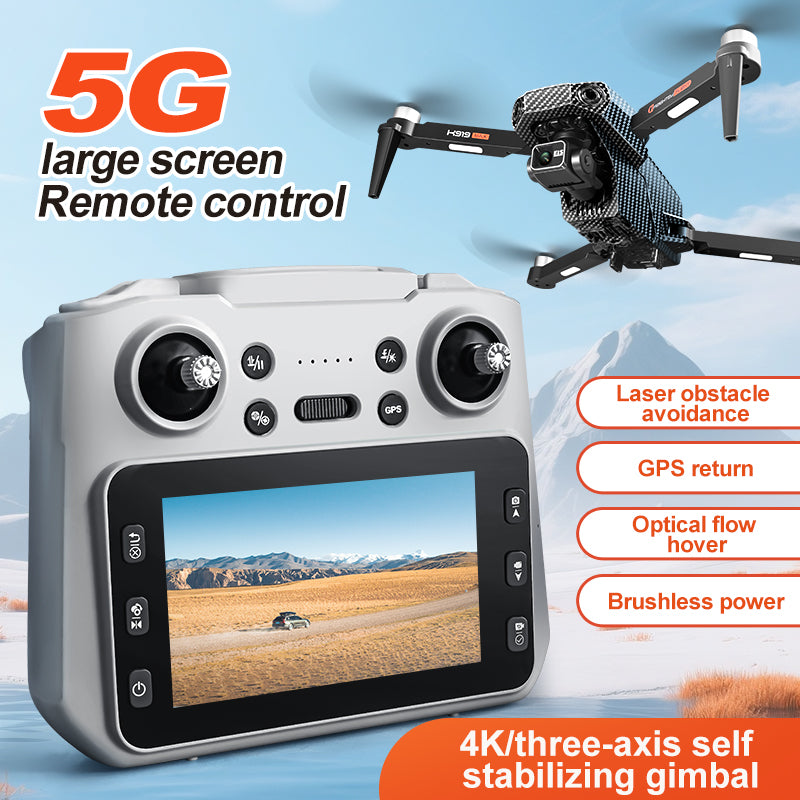 HD Aerial Drone Intelligent Light Sensing Capture Clear Footage Even In Backlight Environment