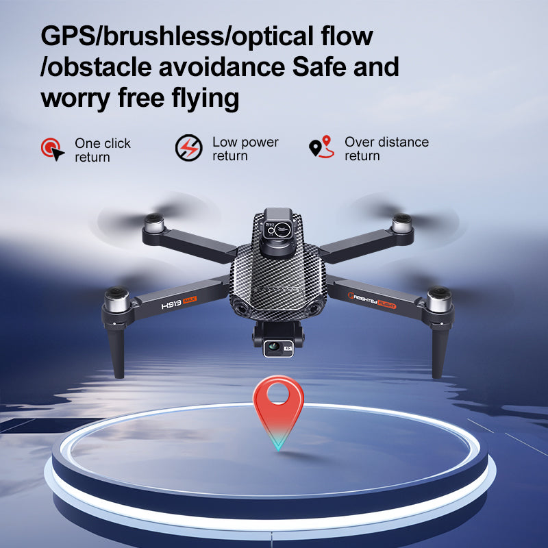 HD Aerial Drone Intelligent Light Sensing Capture Clear Footage Even In Backlight Environment