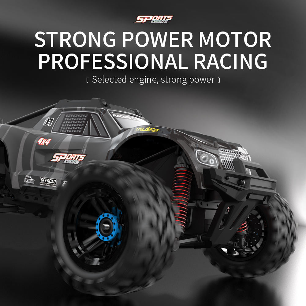 Smooth-rolling toy car with strong power, stable and fast for exciting racing experience.