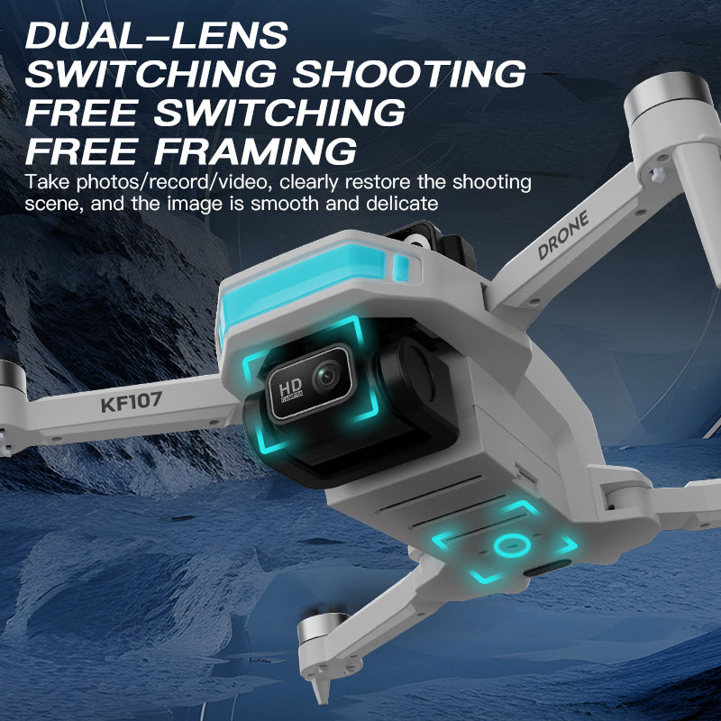 Drone with follow - me mode—automatically track your movements for dynamic footage