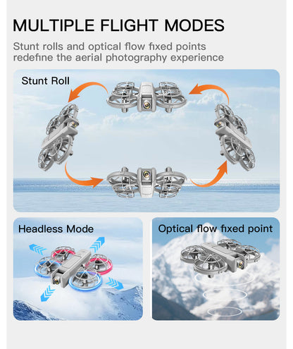 Mini Portable Drone Ultra - small After Folding Take Out Anytime For Shooting During Outdoor Play