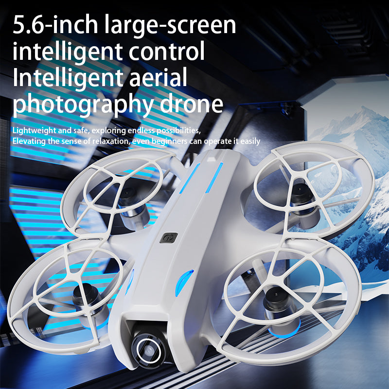 one-key return, no complex operation—kids master aerial photography easily.