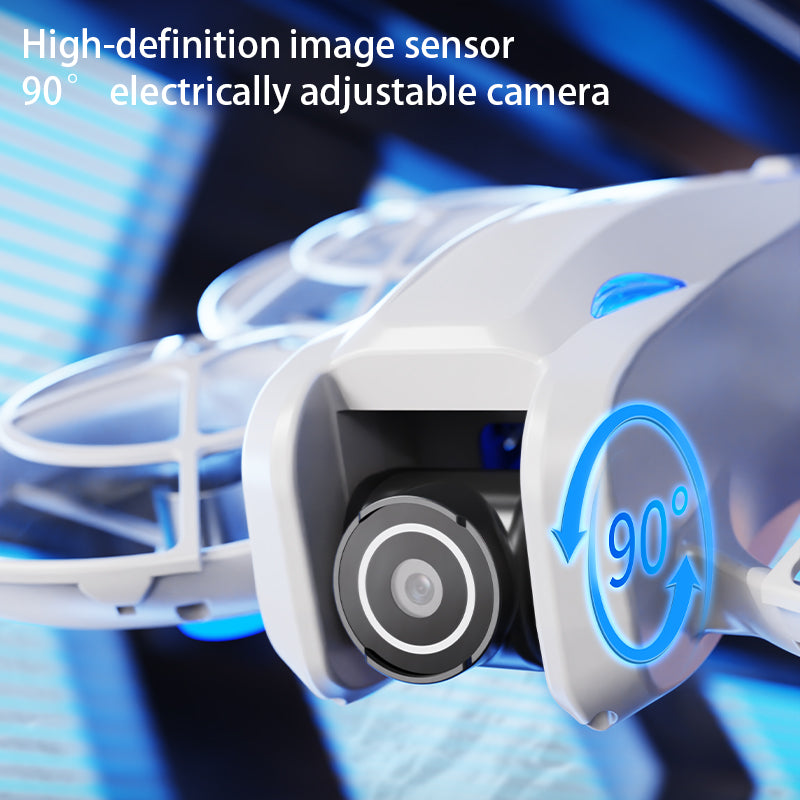 one-key return, no complex operation—kids master aerial photography easily.