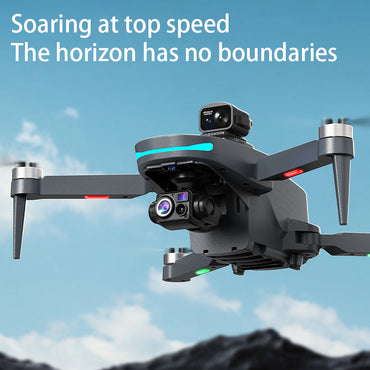 Smart hovering drone stays in place steadily, ideal for taking clear aerial photos and videos