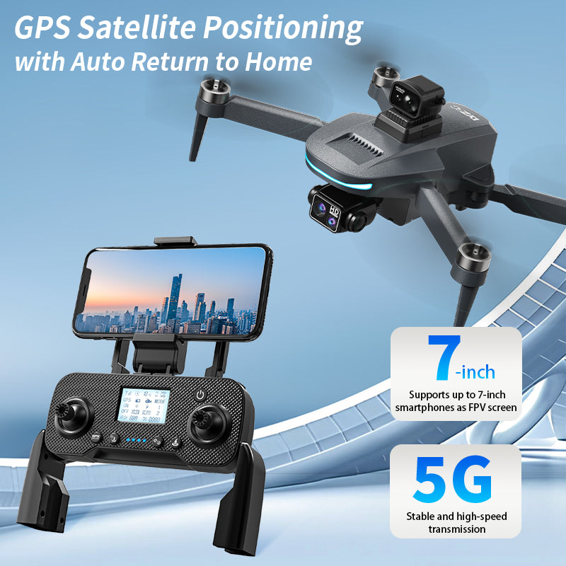 L200 PLUS MAX Brushless GPS Drone Three-Axis Gimbal True 4K Camera Gesture Shooting Foldable Quadcopter