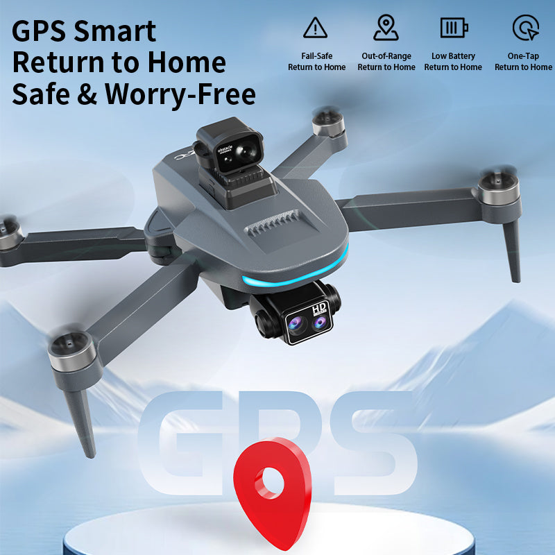 L200 PLUS MAX Brushless GPS Drone Three-Axis Gimbal True 4K Camera Gesture Shooting Foldable Quadcopter