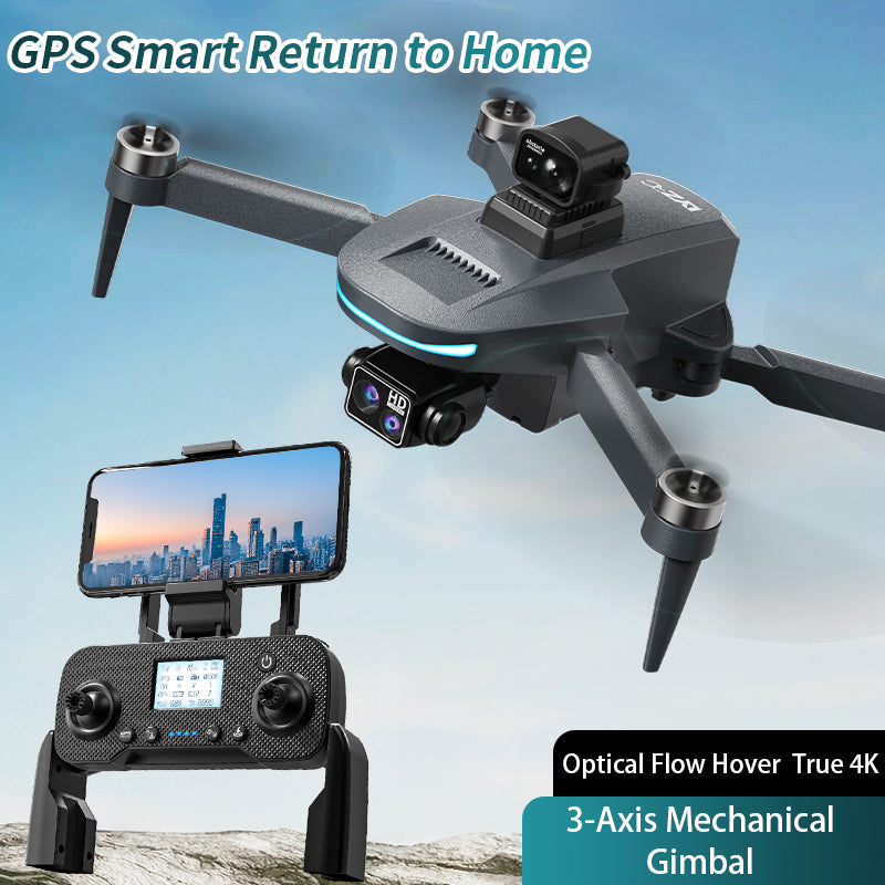 L200 PLUS MAX Brushless GPS Drone Three-Axis Gimbal True 4K Camera Gesture Shooting Foldable Quadcopter