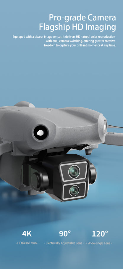 Foldable L300 AIR MAX FPV Drone with Built-in Touch Screen Remote & EIS Stabilized Camera