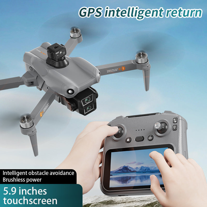 Intelligent Obstacle Avoidance Drone, 4K Ultra HD Aerial Photography, Automatic Return Home, Foldable Design, Aerial Essential for Outdoor Adventure
