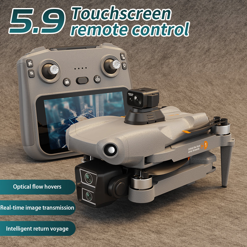 Intelligent Obstacle Avoidance Drone, 4K Ultra HD Aerial Photography, Automatic Return Home, Foldable Design, Aerial Essential for Outdoor Adventure