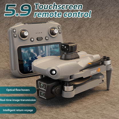 Intelligent Obstacle Avoidance Drone, 4K Ultra HD Aerial Photography, Automatic Return Home, Foldable Design, Aerial Essential for Outdoor Adventure