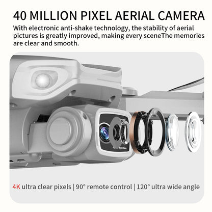 Portable Kids’ Toy Drone – Anti-Collision, Rechargeable, Fun Backyard Adventures