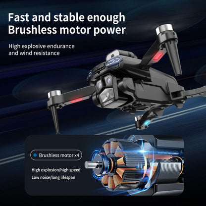 Long Battery Life Drone With Smart Obstacle Avoidance For Safe Flight