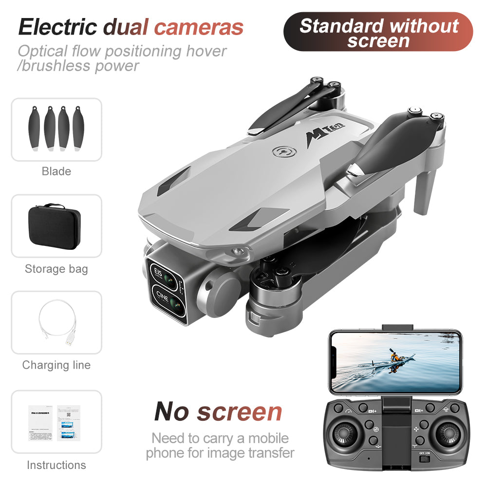 Sturdy drone frame is made of high-quality materials, withstands minor crashes without damage easily