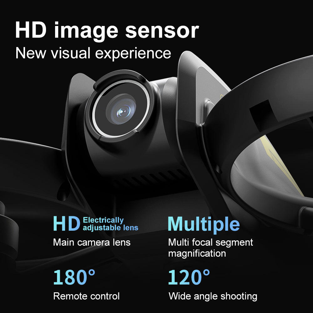 Compact and smart drone for amazing sky views, perfect for travel vlogs and casual photography