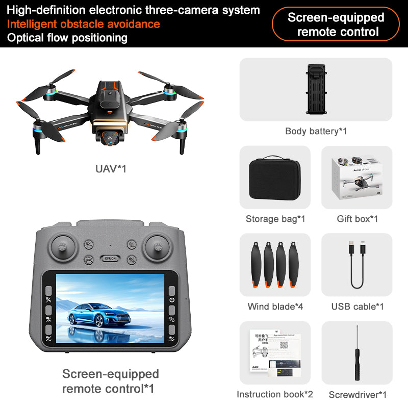 Portable Foldable Aerial Drone One-key Storage Easy To Carry Take Aerial Trips On A Whim