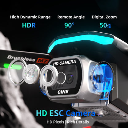 Portable Aerial Drone Lightweight Body Easy To Carry Record Scenery Anytime During Hiking & Mountaineering