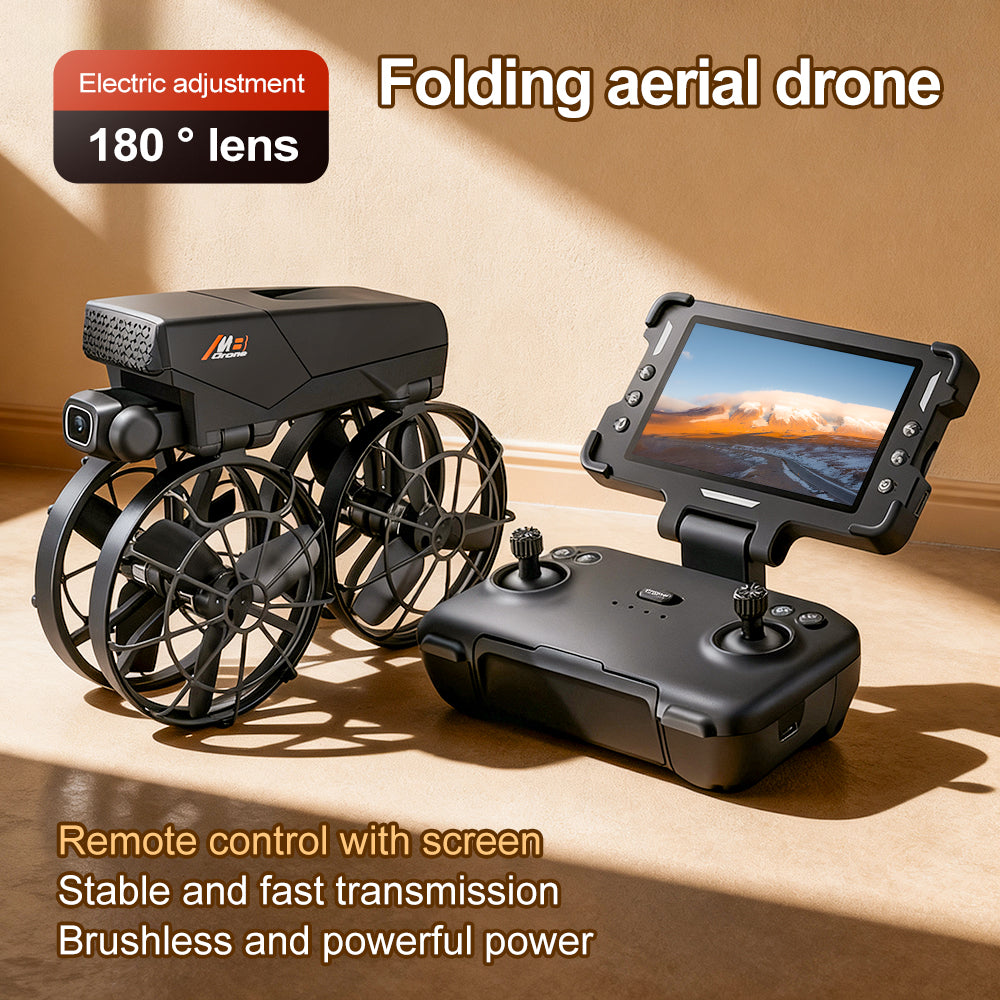 Lightweight foldable drone for beginners, simple to control, enjoy aerial fun without burden