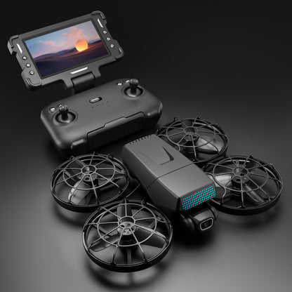 Lightweight foldable drone for beginners, simple to control, enjoy aerial fun without burden