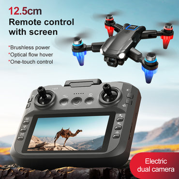 HD Aerial Drone One - Key Takeoff Capture Mountains Rivers Record Stunning Journey Moments