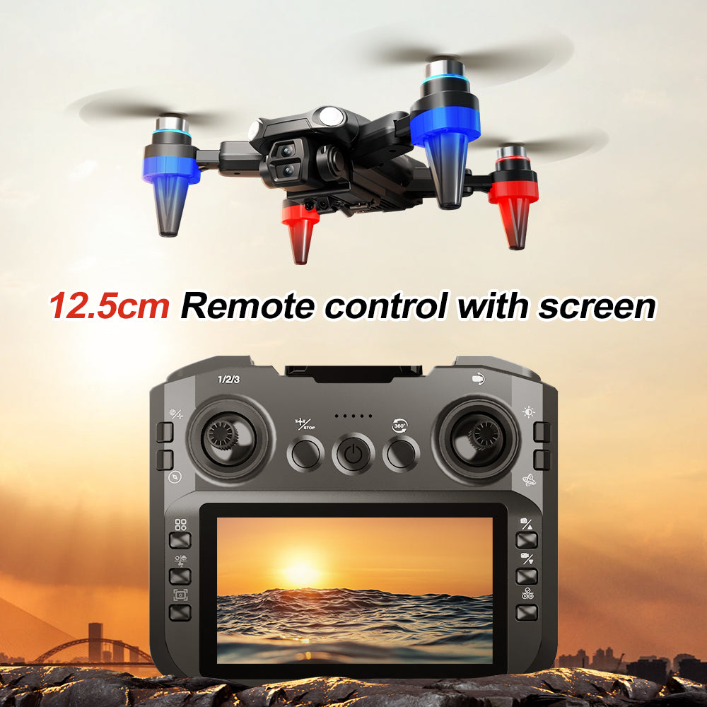 HD Aerial Drone One - Key Takeoff Capture Mountains Rivers Record Stunning Journey Moments