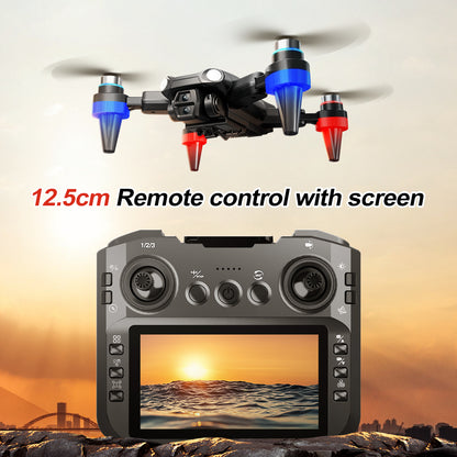 HD Aerial Drone One - Key Takeoff Capture Mountains Rivers Record Stunning Journey Moments