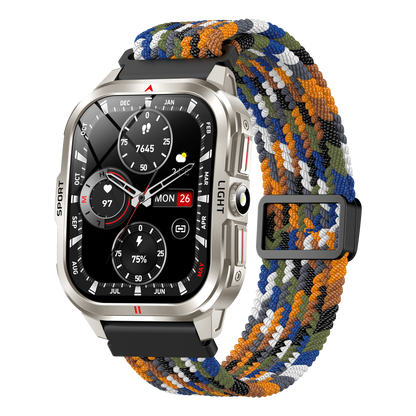 3ATM super waterproof smart watch, no fear of water for swimming and diving, uninterrupted data