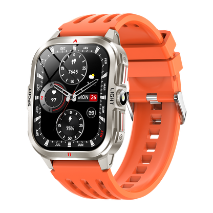 3ATM super waterproof smart watch, no fear of water for swimming and diving, uninterrupted data