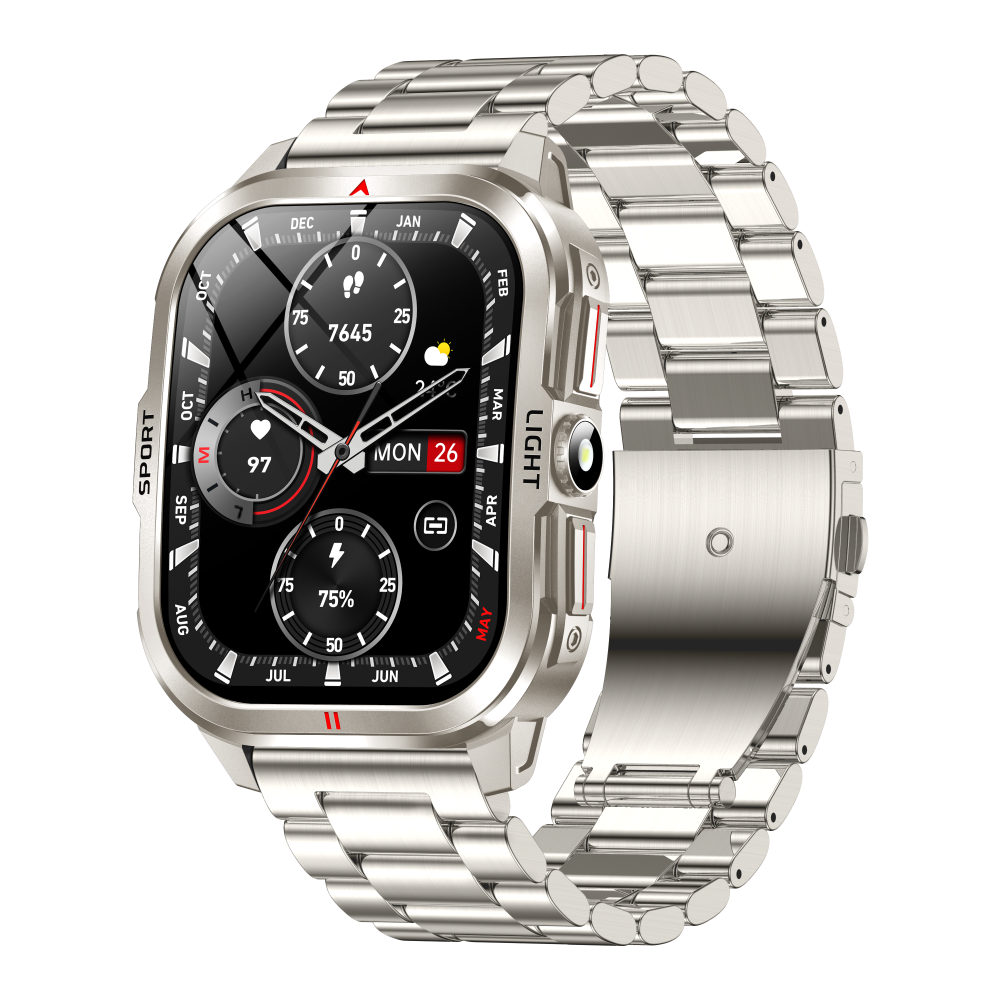 3ATM super waterproof smart watch, no fear of water for swimming and diving, uninterrupted data