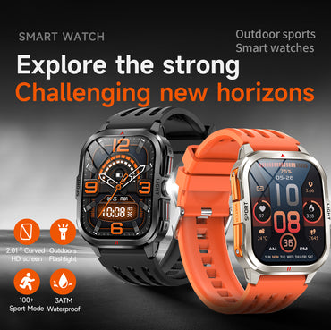 3ATM super waterproof smart watch, no fear of water for swimming and diving, uninterrupted data