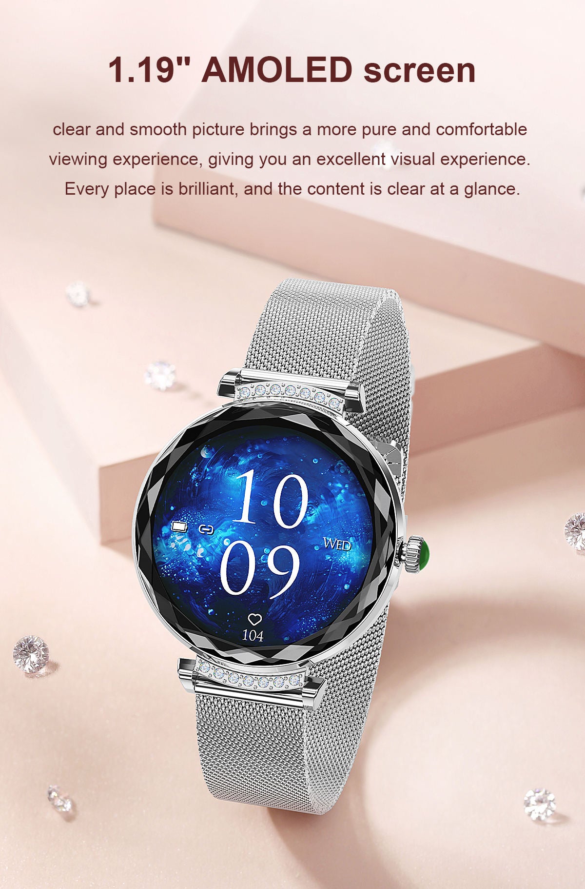 Business smart watch long battery, sleep monitoring analysis, build a good daily routine for you