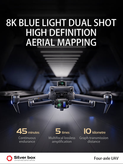 Professional-Grade Drone, 4K Ultra HD Camera, 3-Axis Gimbal Anti-Shake, 5G Image Transmission, Special Equipment for Commercial Aerial Photography