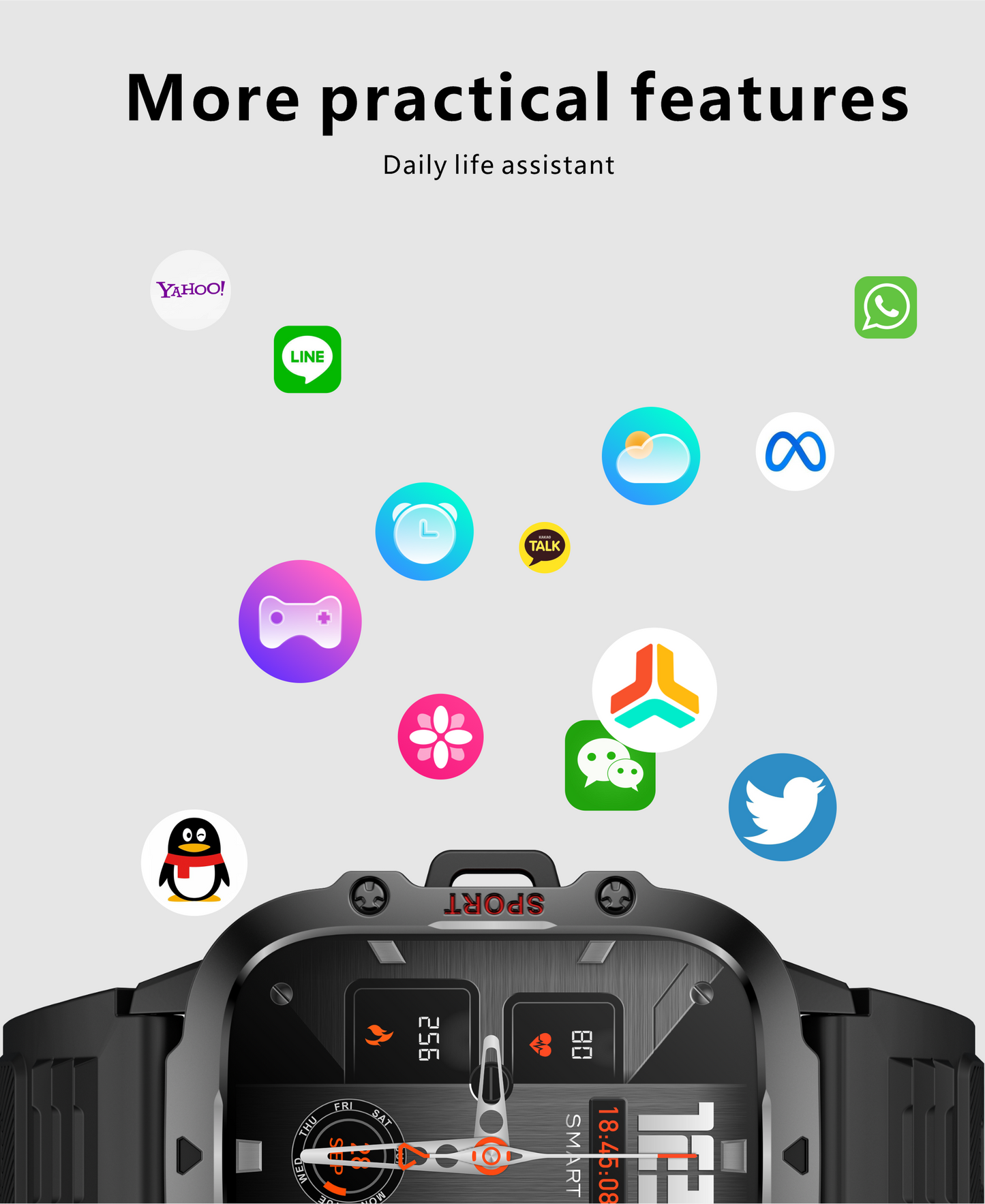 Monitor Health, Track Fitness, Stay Connected Anytime Anywhere Daily