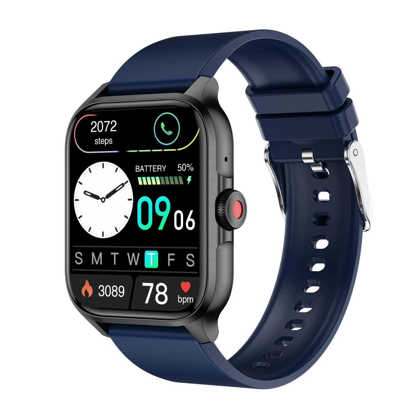 Long battery life ends charging anxiety, full-featured smartwatch accompanies you always
