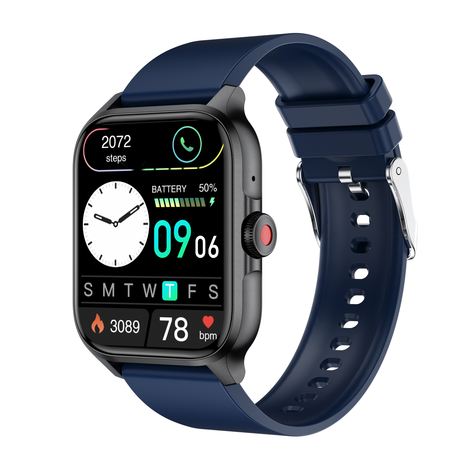 Long battery life ends charging anxiety, full-featured smartwatch accompanies you always